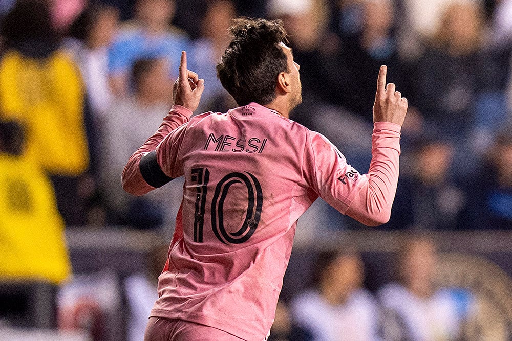Major League Soccer MLS 2025 Inter Miami vs Philadelphia Union: Lionel Messi 