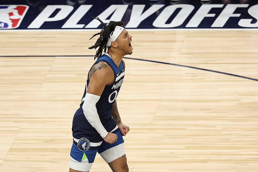 NBA Basketball Western Conference finals Timberwolves vs Thunder: Terrence Shannon Jr.