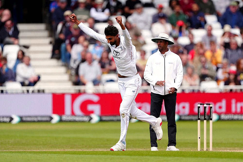 England vs Zimbabwe One-Off Test Cricket Day 3 at Trent Bridge, Nottingham: Shoaib Bashir