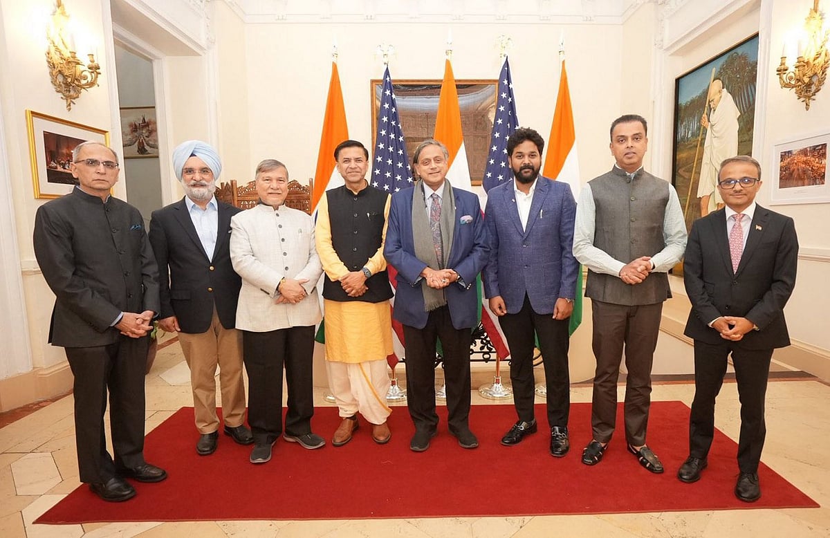 Multi-party delegation in US - PTI