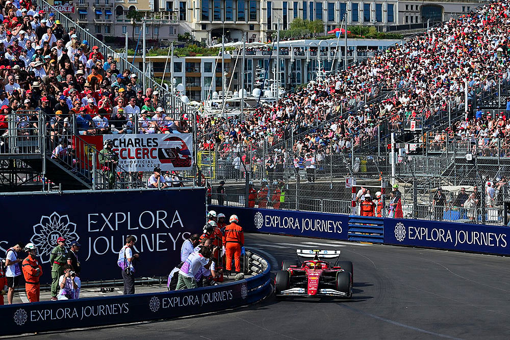 Formula One Monaco Grand Prix 2025 Qualifying race: Lewis Hamilton