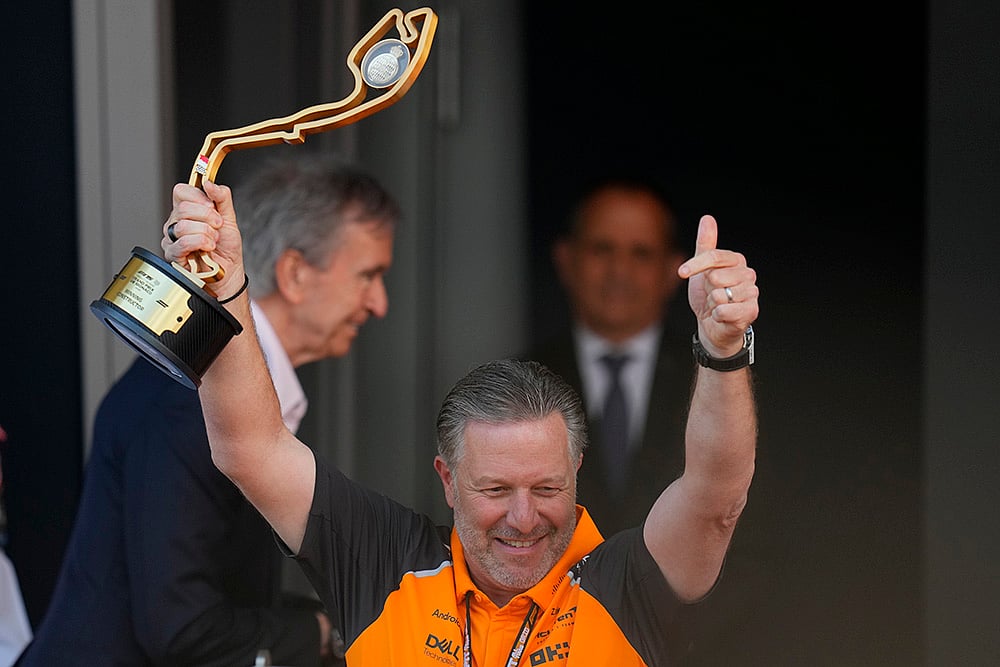 Formula One Monaco Grand Prix race 2025 photos: Zak Brown