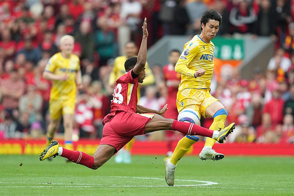 English Premier League Soccer Match: Liverpool vs Crystal Palace
