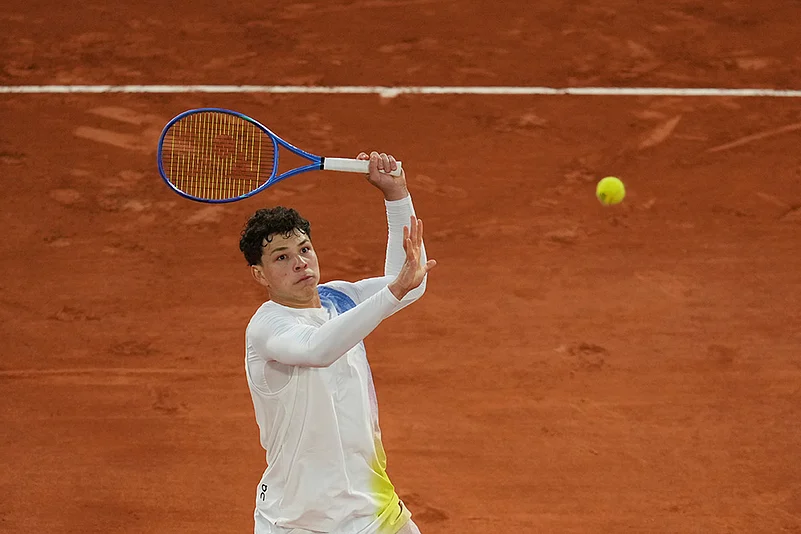 French Open Tennis 2025 First round Day 1, Ben Shelton vs Lorenzo Sonego_1