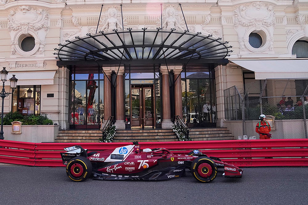 Formula One Monaco Grand Prix race 2025 photos: Charles Leclerc