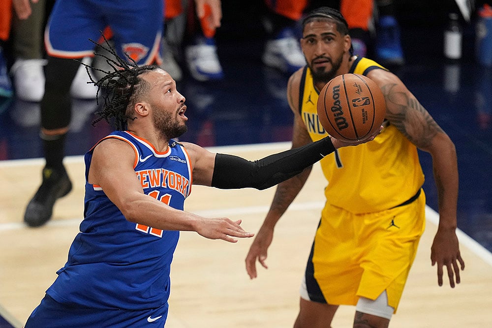 NBA basketball Eastern Conference finals playoffs Game 3 pics_Jalen Brunson