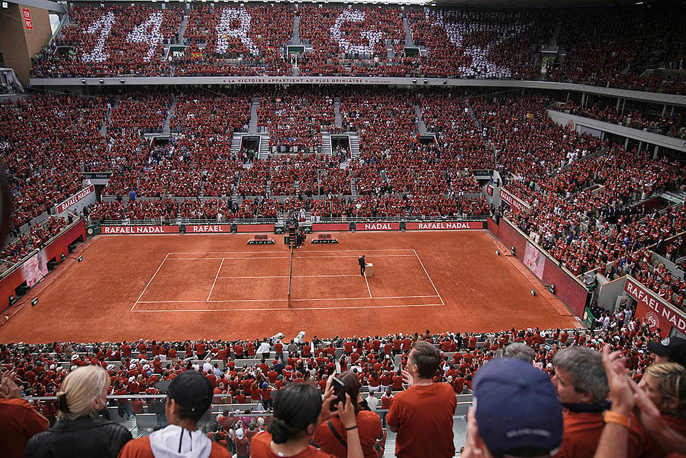 French Open 2025 Rafael Nadal Farewell Ceremony at Roland-Garros stadium_photo