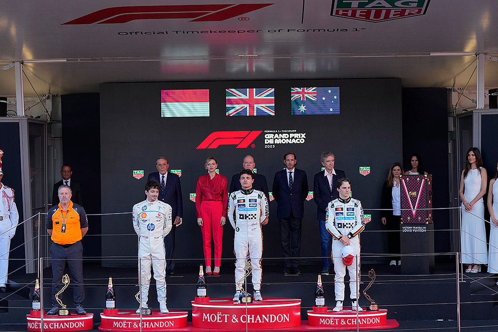 Formula One Monaco Grand Prix race 2025 photos: Lando Norris