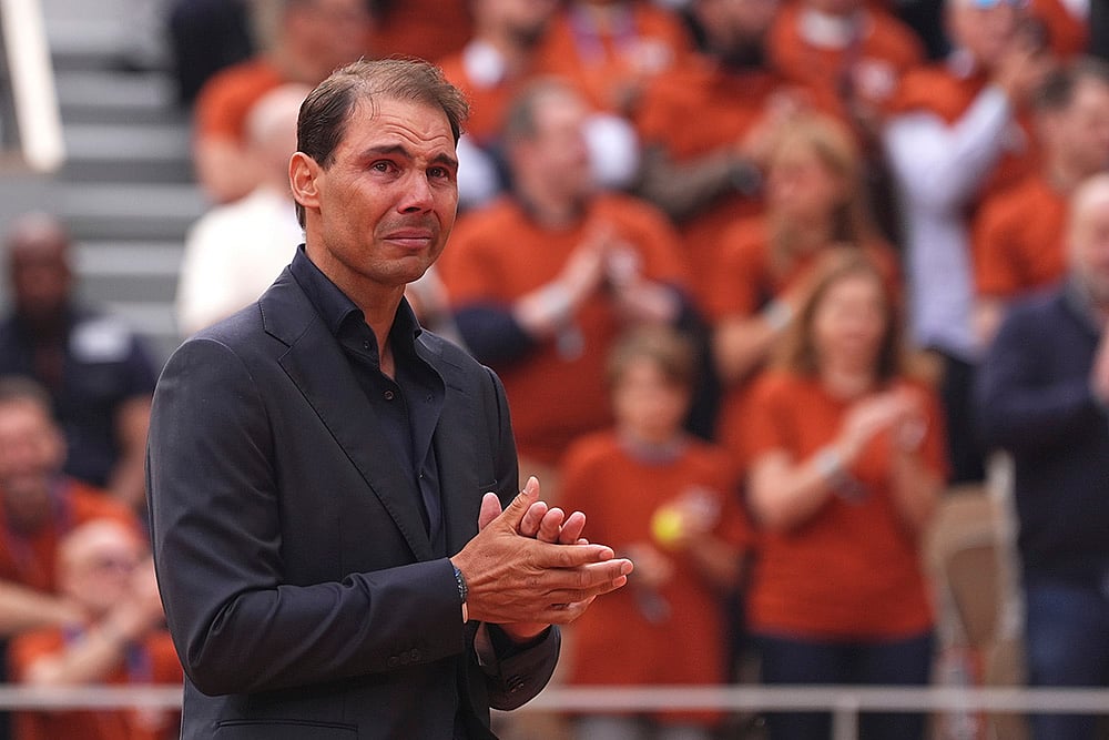 French Open 2025 Nadal Farewell Ceremony at Roland-Garros stadium_Rafael Nadal 