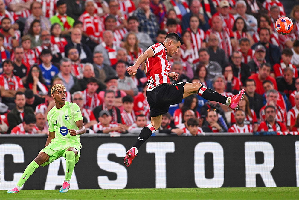 Spain Soccer La Liga: Athletic Bilbao vs Barcelona