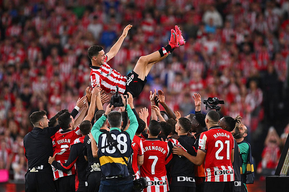 | Photo: AP/Miguel Oses : La Liga: Athletic Bilbao vs Barcelona