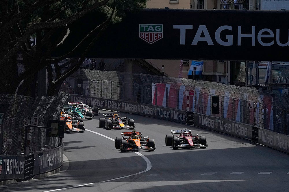 Formula One Monaco Grand Prix race 2025 photos: Lando Norris