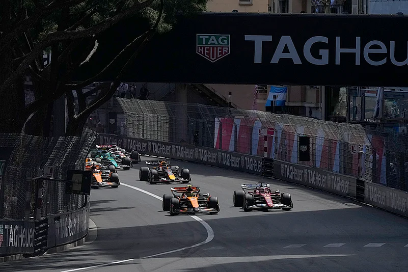 Formula One Monaco Grand Prix race 2025 photos: Lando Norris