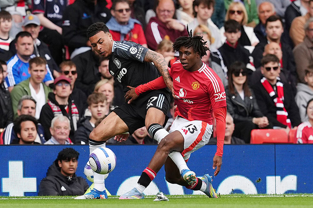 Britain Soccer Premier League: Manchester United vs Aston Villa
