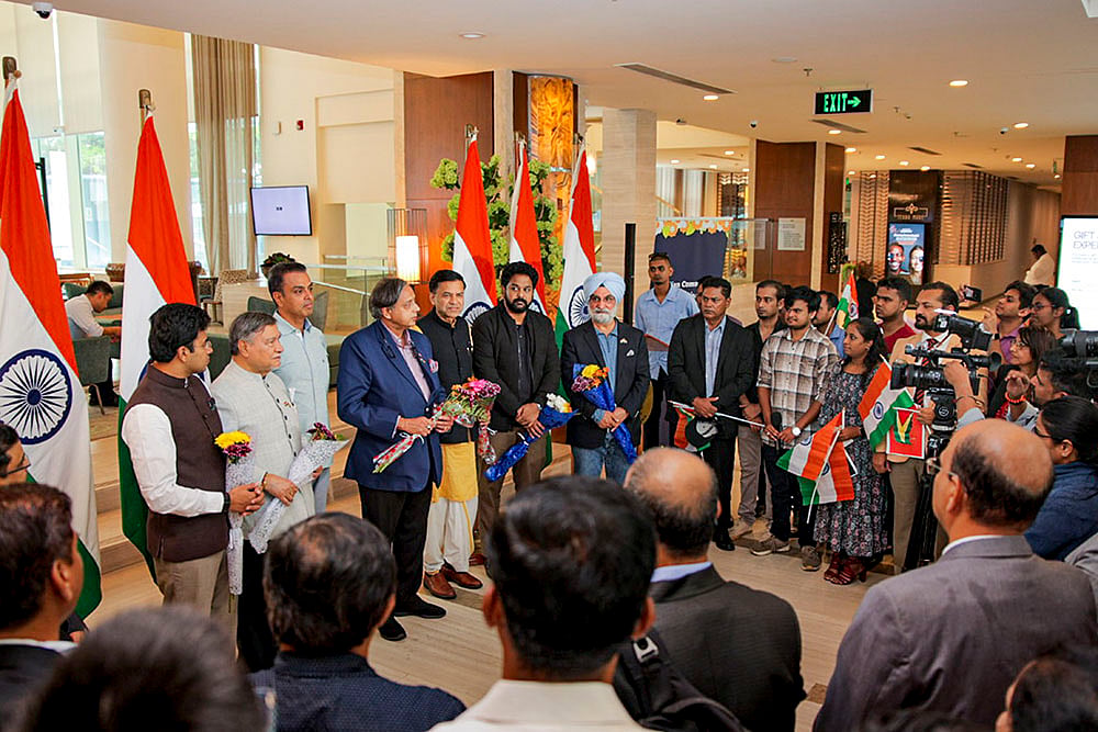 Multi-party delegation in Guyana