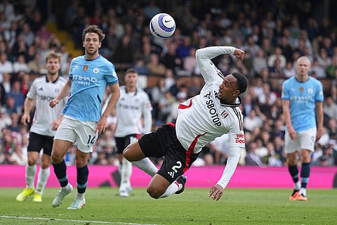 English Premier League Soccer Match: Manchester City vs Fulham
