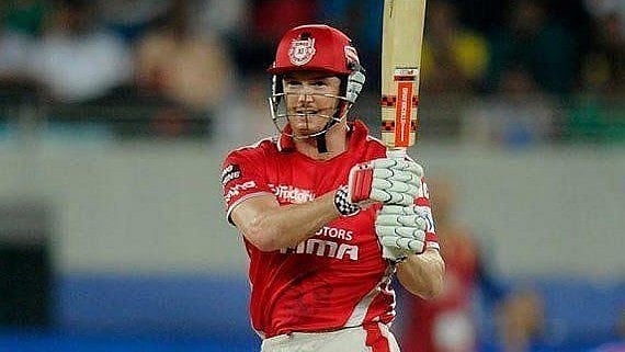 | Photo: X/PunjabKingsIPL : File Photo of George Bailey playing for Kings XI Punjab.