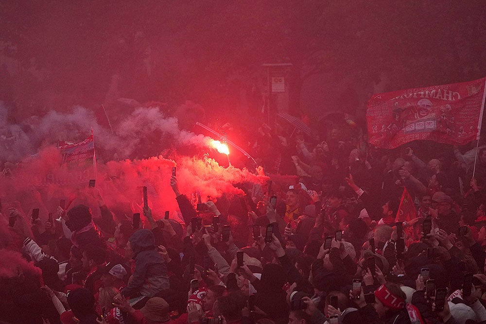 EPL soccer Liverpool FC Premier League victory parade photo