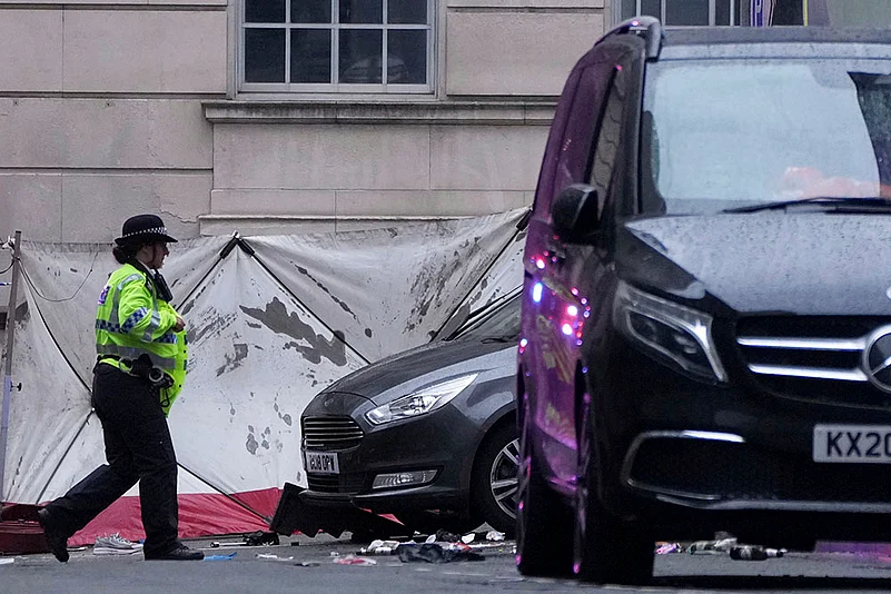 EPL soccer Liverpool FC Premier League victory parade incident photo 6