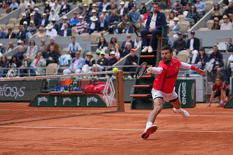French Open Tennis: Novak Djokovic vs Mackie McDonald