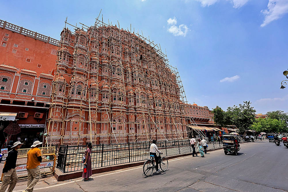 Hawa Mahal restoration
