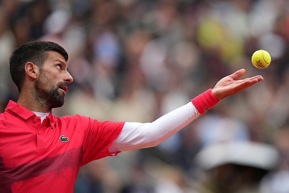 French Tennis Open: Novak Djokovic vs Mackie McDonald