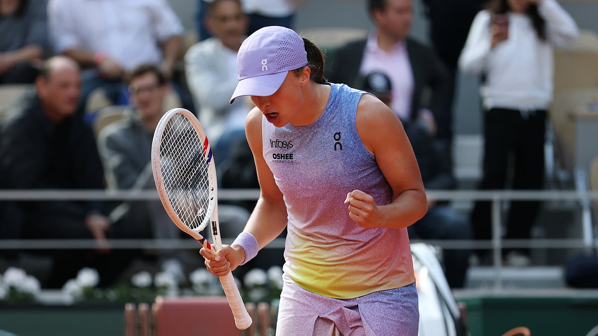 File : Iga Swiatek at the French Open