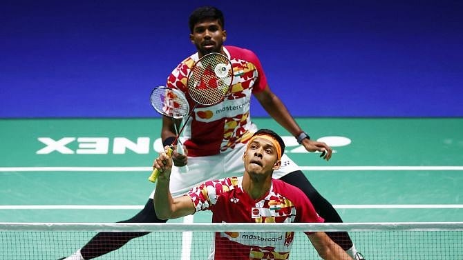 satwik chirag X india all sports