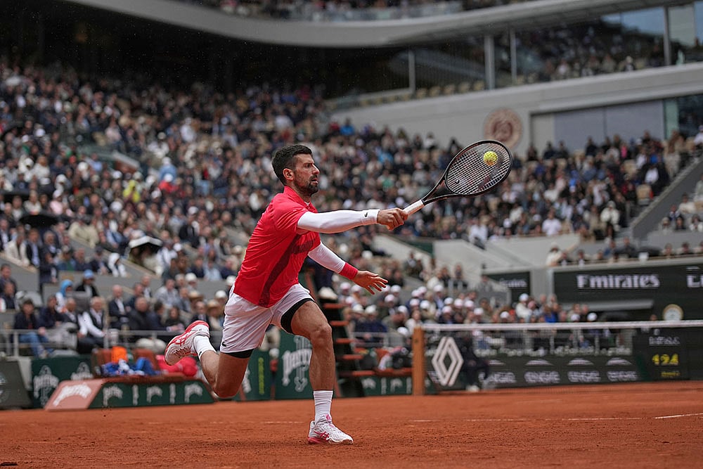 French Tennis Open: Mackie McDonald vs Novak Djokovic