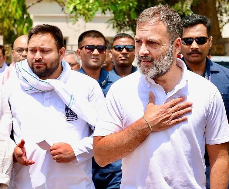 Tejashwi Yadav and Rahul Gandhi, Bihar Elections - | Tejashwi Yadav/X Handle