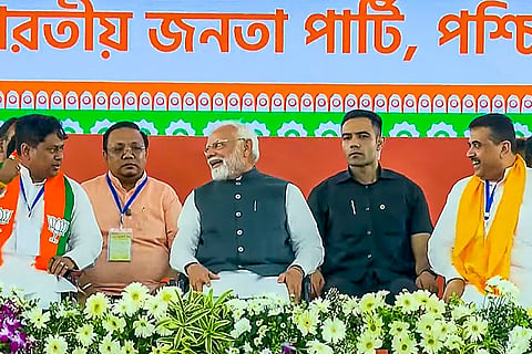 PM Modi in West Bengal