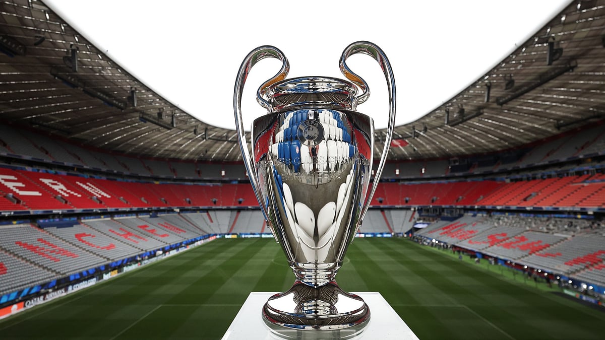 The Champions League trophy.
