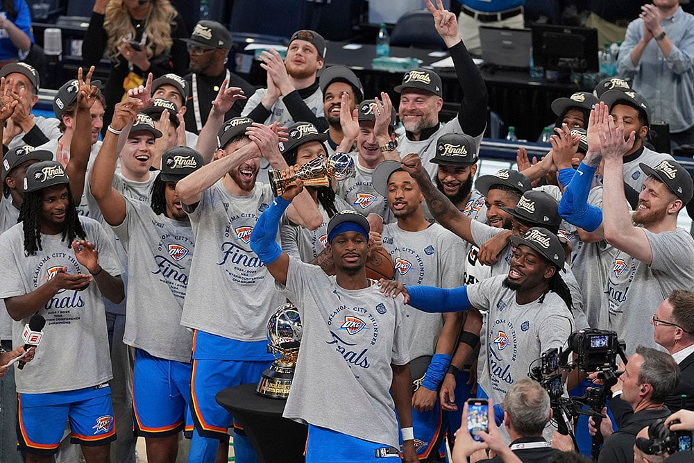 NBA Western Conference finals: Oklahoma City Thunder vs Minnesota Timberwolves - | Photo: AP/Kyle Phillips