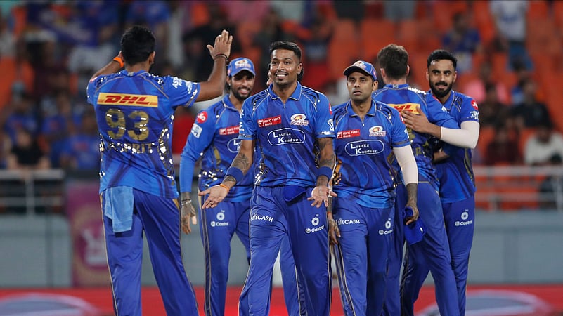 Mumbai Indians vs gujarat titans IPL 2025 eliminator AP photo 