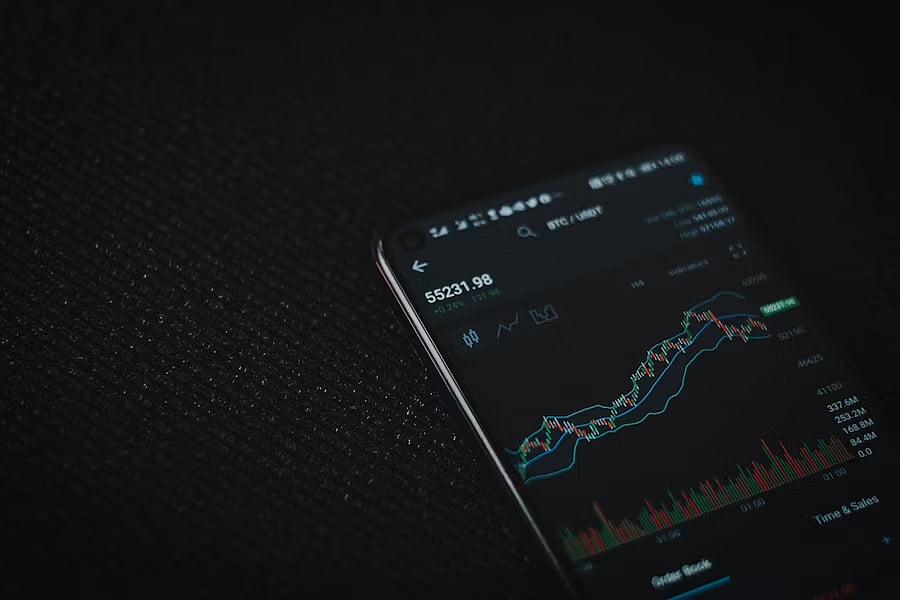 Ethereum trading graph