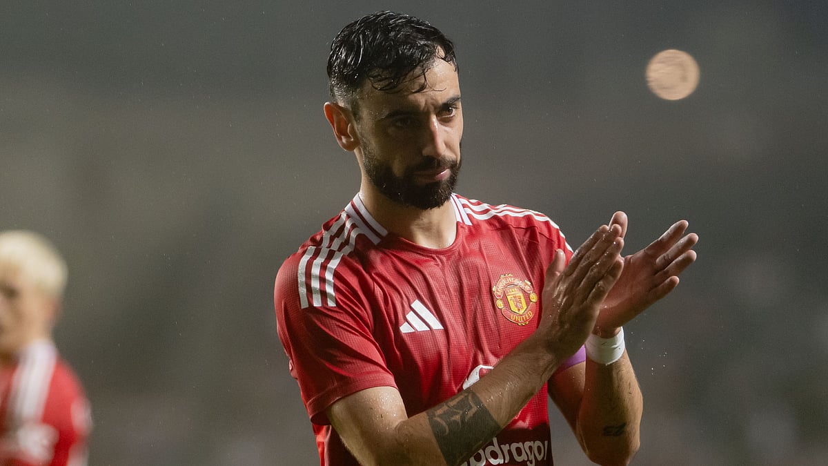 Manchester United's Bruno Fernandes - null