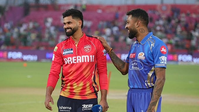 Shreyas Iyer with Hardik Pandya