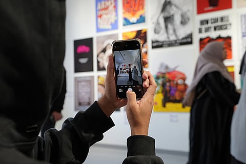 Gaza painting exhibition in Iraq 