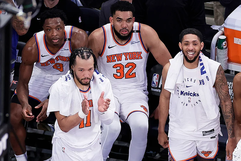NBA basketball Eastern Conference final game 5 Knicks vs Pacers: OG Anunoby