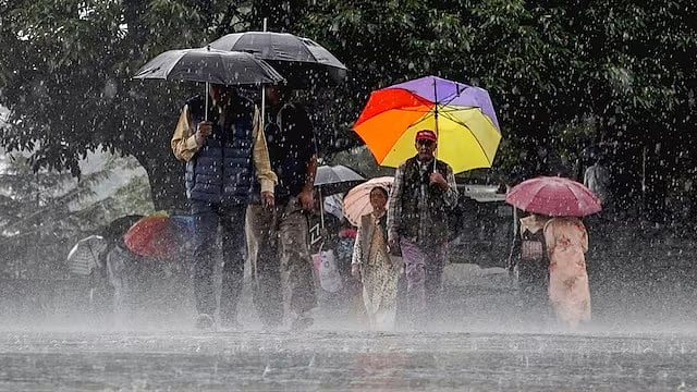 PTI : Heavy rain