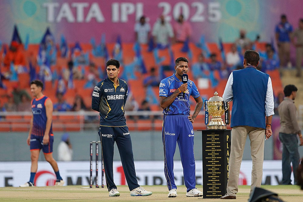 Indian Premier League cricket IPL 2025 eliminator MI vs GT: Shubman Gill and Hardik Pandya