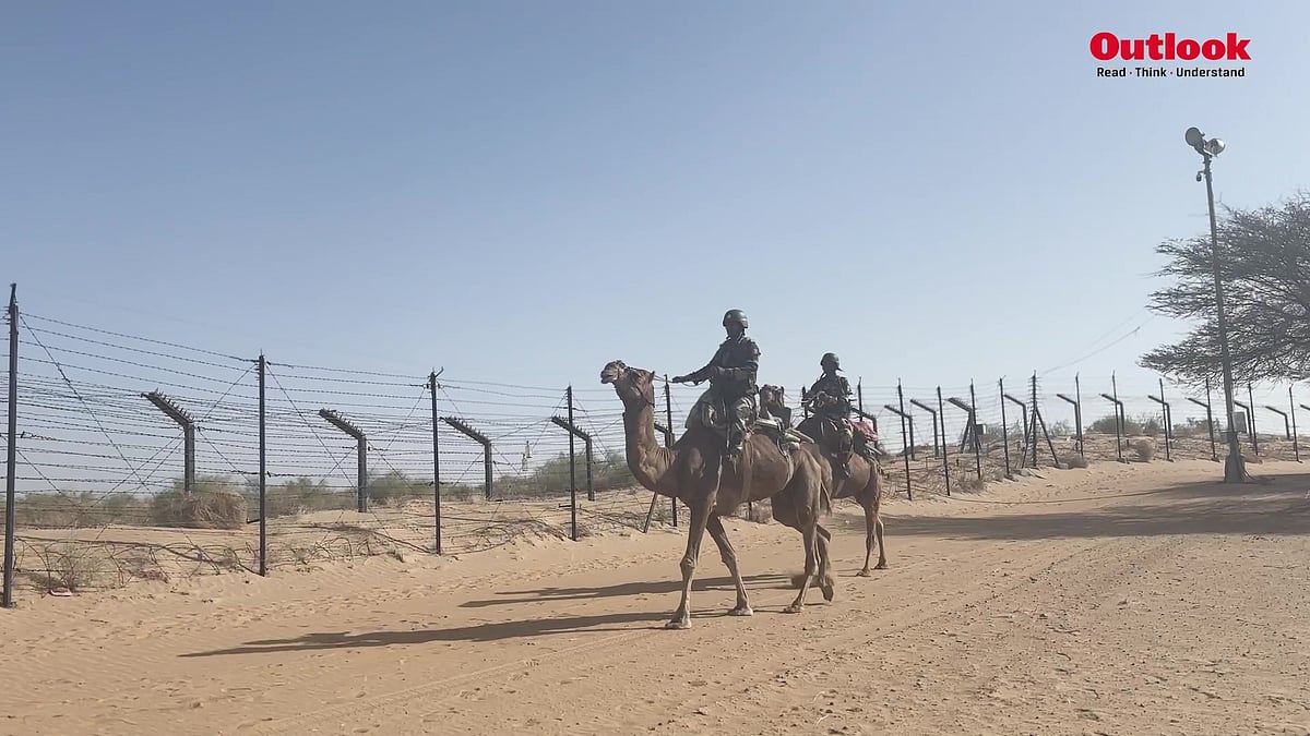 WATCH | BSF Patrols Jaisalmer Border Daily: Life on Duty in Myaljar Near India-Pakistan Line