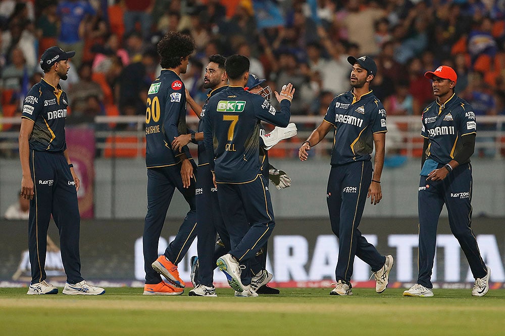 Indian Premier League cricket IPL 2025 eliminator MI vs GT pics