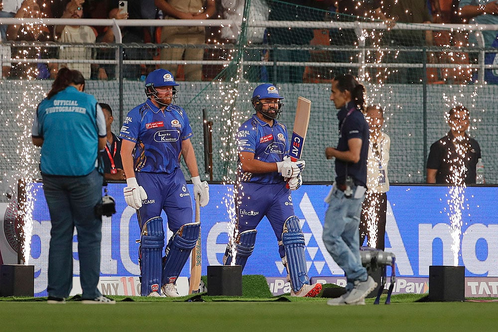 Indian Premier League cricket IPL 2025 eliminator MI vs GT: Rohit Sharma and Jonny Baristow