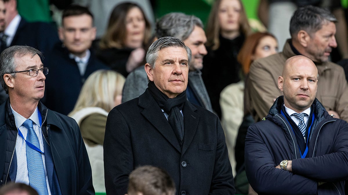 Andrew Cavenagh (centre) will lead the Rangers takeover for the US-based consortium