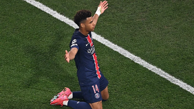 Desire Doue makes Champions League history