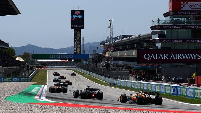 F1 Spanish GP Qualifying green light