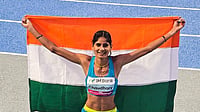 Photo: X | India All Sports : Indian athlete Parul Chaudhary.