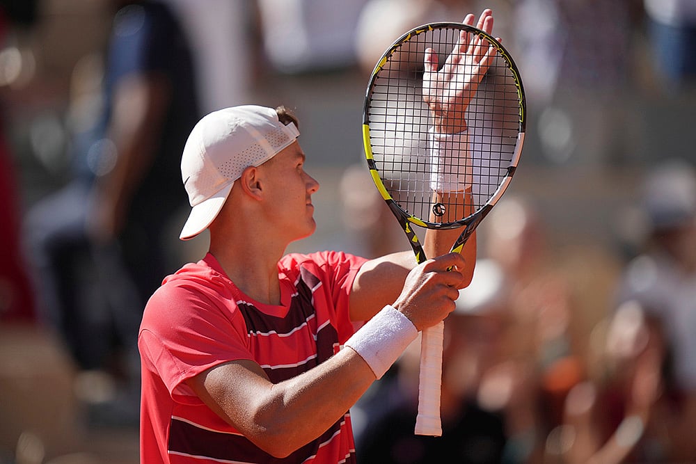 French Open Tennis 2025 Third round match Holger Rune vs Quentin Halys_ 1