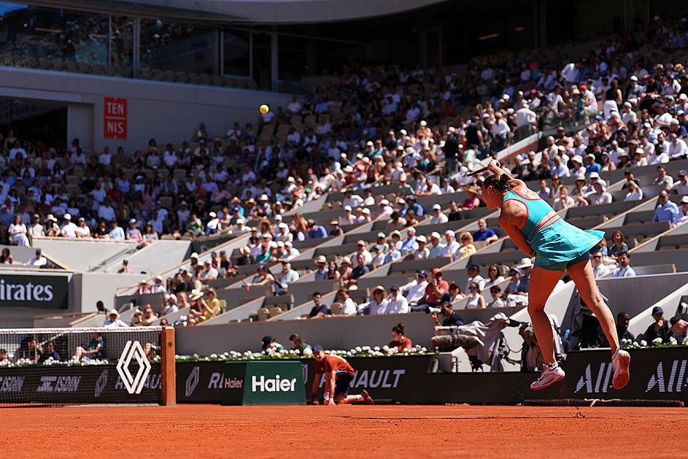 French Open Tennis 2025 Third round match Aryna Sabalenka vs Olga Danilovic_ 4